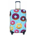 thumbnail image 1 of Haiem Donuts Luggage Cover,Durable, Washable Suitcase Protector With Anti-Scratch Technology - Keep Your Luggage Looking New X-Large, 1 of 9