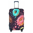 thumbnail image 1 of Haiem Donuts1 Luggage Cover Printed Suitcase Covers for Luggage Elastic Washable Suitcase Protector Fits 18-32 Inch Luggage-Small, 1 of 9