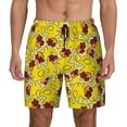 thumbnail image 1 of Haiem Duck With Star Sunglasses Men'S Quick-Dry Swim Trunks: Comfortable Beach Shorts With Mesh Lining And Pockets - Ideal For Swimming And Sunbathing Large, 1 of 9