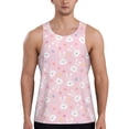 thumbnail image 1 of Haiem Easter Cute Rabbit Men Workout Tank Top Gym Bodybuilding Sleeveless Muscle T Shirts Athletic Tank Breathable Workout Shirt-3X-Large, 1 of 9