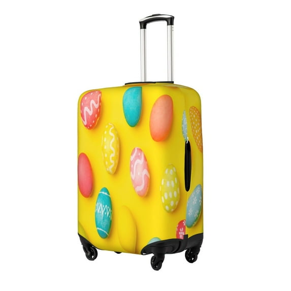 Haiem Easter eggs (2) Pattern Luggage Cover Printed Suitcase Covers for Luggage Elastic Washable Suitcase Protector Fits 18-32 Inch Luggage-Medium