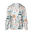 thumbnail image 1 of Haiem Eiffel Tower UPF 50+ Fishing Shirts for Men Long Sleeve UV Sun Protection Hoodie Non-Mask Outdoor Hiking Shirts, 1 of 9