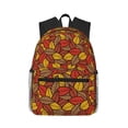 thumbnail image 1 of Haiem Fall Leaves Lightweight Backpack for School, Classic Basic Water Resistant Casual Daypack for Travel with Bottle Side Pockets, 1 of 7