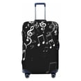 thumbnail image 1 of Haiem Falling Musical Luggage Cover Printed Suitcase Covers for Luggage Elastic Washable Suitcase Protector Fits 18-32 Inch Luggage-Small, 1 of 8