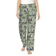 thumbnail image 1 of Haiem Farm Cows Women's Pajama Pants Ultra Lightweight Pjs Bottoms Sleepwear Bottom Pants With Pocket Drawstring-Large, 1 of 7