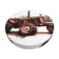 thumbnail image 1 of Haiem Farm Tractor Print Cushion Round Bar Chair Seat Cover Bar Chair Cushion Covers Elastic Washable Bar Chair Cover,Protects from Scratches and Stains-12 inch, 1 of 7