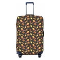 thumbnail image 1 of Haiem Fast Food Luggage Cover Printed Suitcase Covers for Luggage Elastic Washable Suitcase Protector Fits 18-32 Inch Luggage-X-Large, 1 of 8