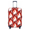 thumbnail image 1 of Haiem Fire Symbols Luggage Cover Printed Suitcase Covers for Luggage Elastic Washable Suitcase Protector Fits 18-32 Inch Luggage-Small, 1 of 9