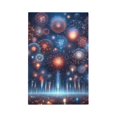 thumbnail image 1 of Haiem Fireworks1 Pattern Decorative Wall Plates, 1-Gang 5.0" x3.0", Unbreakable Thermoplastic Faceplate Cover for Decorator Receptacle Outlet & Switch-Style V, 1 of 6