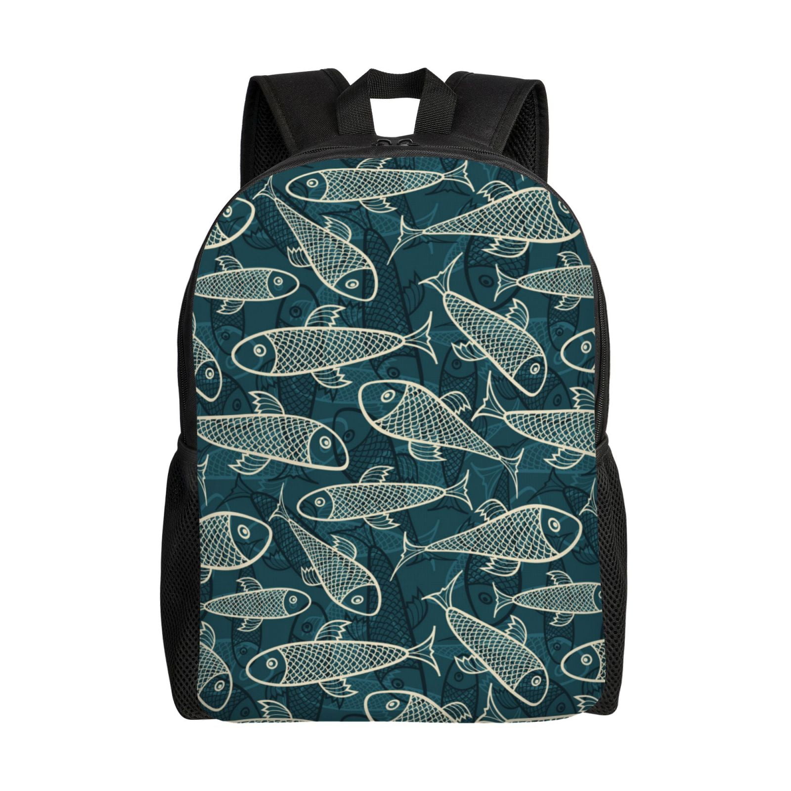 Haiem Fish Style Backpack - Stylish and Durable 15-inch Laptop Backpack ...