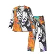 thumbnail image 1 of Haiem Fishing Bass Pattern Men’s Long-sleeve Sleepwear,Sleepwear Set,2-piece Loungewear Set,Soft PJs Comfy Nightwear with Pockets-Large, 1 of 7