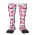 thumbnail image 1 of Haiem Flamingo Socks, Funny Novelty Crazy Design Cotton Socks Sports Socks Knee High Socks For Men, Women,1Pairs - Gift For Working Friends, 1 of 9