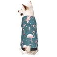 thumbnail image 1 of Haiem Flamingo for Winter Dog Hoodie Sweatshirts with Pockets Warm Dog Clothes for Small Dogs Chihuahua-XX-Large, 1 of 7