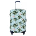 thumbnail image 1 of Haiem Flamingos And Palms Luggage Cover Printed Suitcase Covers for Luggage Elastic Washable Suitcase Protector Fits 18-32 Inch Luggage-Small, 1 of 9