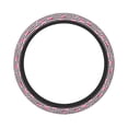thumbnail image 1 of Haiem Flamingos Print Steering Wheel Cover 15 Inches for Women Men, Neoprene Anti-Slip Steering Wheel Grip Wrap Car Accessories Protective Case Cover for Vehicle Truck SUV, 1 of 8