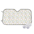 thumbnail image 1 of Haiem Floral Car Windshield Sun Shade - Blocks UV Rays Sun Visor Protector, Sunshade to Keep Your Vehicle Cool, Universal Fit SUV Van Sedan-Small, 1 of 7