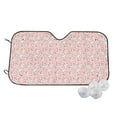 thumbnail image 1 of Haiem Floral Retro Style Car Windshield Sun Shade - Blocks UV Rays Sun Visor Protector, Sunshade to Keep Your Vehicle Cool, Universal Fit SUV Van Sedan-, 1 of 7