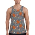 thumbnail image 1 of Haiem Floral Squirrel Men Workout Tank Top Gym Bodybuilding Sleeveless Muscle T Shirts Athletic Tank Breathable Workout Shirt-, 1 of 9