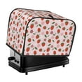thumbnail image 1 of Haiem Floral Strawberr Print Toaster Covers 2 Slice Wide Slot,Bread Dust Cover & Fingerprint Protection,Bread Machine Cover,Appliance Covers, 1 of 7