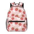 thumbnail image 1 of Haiem Floral Strawberr Printed School Backpack,Casual Travel Lightweight Backpack,Durable Comfortable Multifunctional Backpack,Laptop Backpack, 1 of 5