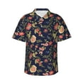 thumbnail image 1 of Haiem Flower Printed Hawaiian Shirt for Men - Men’s Casual Beach Summer Shirts - Stretch Fabric with Modern Fit-X-Large, 1 of 9