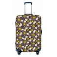 thumbnail image 1 of Haiem Flowers Daisy Luggage Cover Printed Suitcase Covers for Luggage Elastic Washable Suitcase Protector Fits 18-32 Inch Luggage-Large, 1 of 8