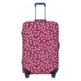 thumbnail image 1 of Haiem Flowers With Green Leaves Luggage Cover Printed Suitcase Covers for Luggage Elastic Washable Suitcase Protector Fits 18-32 Inch Luggage-Small, 1 of 8