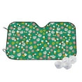 thumbnail image 1 of Haiem Flying Bees Car Windshield Sun Shade - Blocks UV Rays Sun Visor Protector, Sunshade to Keep Your Vehicle Cool, Universal Fit SUV Van Sedan-, 1 of 7