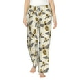 thumbnail image 1 of Haiem Flying Bees1 Women's Pajama Pants Ultra Lightweight Pjs Bottoms Sleepwear Bottom Pants With Pocket Drawstring-Small, 1 of 9