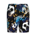 thumbnail image 1 of Haiem Football Men's Pajama Short with Soft Woven Cotton Elastic Waistband Sleep Short-Medium, 1 of 9
