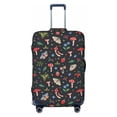 thumbnail image 1 of Haiem Forest Flora and Insects Luggage Cover Printed Suitcase Covers for Luggage Elastic Washable Suitcase Protector Fits 18-32 Inch Luggage-Large, 1 of 9