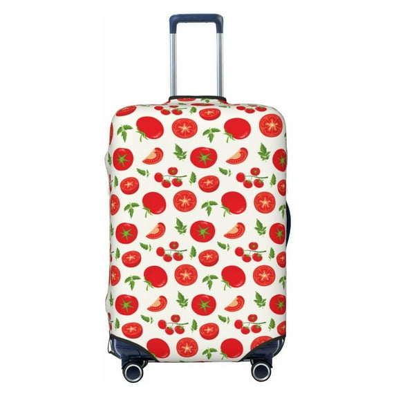 Haiem Fresh Red Tomato Luggage Cover,Durable, Washable Suitcase Protector With Anti-Scratch Technology - Keep Your Luggage Looking New X-Large