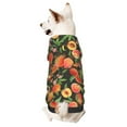 thumbnail image 1 of Haiem Fruits Peach for Winter Dog Hoodie Sweatshirts with Pockets Warm Dog Clothes for Small Dogs Chihuahua-Medium, 1 of 7