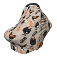 thumbnail image 1 of Haiem Funny Chicken Baby Nursing Cover & Nursing Poncho - Multi Use Cover for Baby Car Seat Canopy, Stroller Cover, 360°Full Privacy Breastfeeding Coverage, 1 of 1