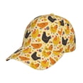 thumbnail image 1 of Haiem Funny Chicken Baseball Cap Dad Hat Cotton Soft Adjustable Fashion Hats for Men Women Unisex Style Headwear, 1 of 9