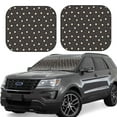 thumbnail image 1 of Haiem Funny Chicken Car Windshield Sun Shade (2 Pieces) Foldable Windshield Sun Shade Car Accessories for Truck SUV Pickup-Small, 1 of 7