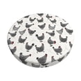 thumbnail image 1 of Haiem Funny Chicken Cushion Round Bar Chair Seat Cover Bar Chair Cushion Covers Elastic Washable Bar Chair Cover,Protects from Scratches and Stains-13 inch, 1 of 7