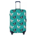 thumbnail image 1 of Haiem Funny Chicken Luggage Cover Printed Suitcase Covers for Luggage Elastic Washable Suitcase Protector Fits 18-32 Inch Luggage-X-Large, 1 of 9