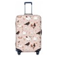 thumbnail image 1 of Haiem Funny Chicken Luggage Cover Printed Suitcase Covers for Luggage Elastic Washable Suitcase Protector Fits 18-32 Inch Luggage-X-Large, 1 of 8