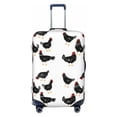 thumbnail image 1 of Haiem Funny Chicken Luggage Cover Printed Suitcase Covers for Luggage Elastic Washable Suitcase Protector Fits 18-32 Inch Luggage-X-Large, 1 of 9