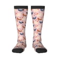 thumbnail image 1 of Haiem Funny Chicken Socks, Funny Novelty Crazy Design Cotton Socks Sports Socks Knee High Socks For Men, Women,1Pairs - Gift For Working Friends, 1 of 9