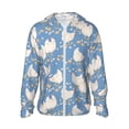 thumbnail image 1 of Haiem Funny Chicken UPF 50+ Fishing Shirts for Men Long Sleeve UV Sun Protection Hoodie Non-Mask Outdoor Hiking Shirts, 1 of 9