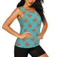 thumbnail image 1 of Haiem Funny Chicken Workout Tank Tops for Women, Athletic Sports Slim-Fit Tank Tops, Compression Sleeveless Dry Fit Shirts,Athletic Shirt-X-Large, 1 of 9