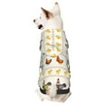 thumbnail image 1 of Haiem Funny Chicken for Winter Dog Hoodie Sweatshirts with Pockets Warm Dog Clothes for Small Dogs Chihuahua-Small, 1 of 7
