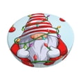thumbnail image 1 of Haiem Funny Christmas Gnome Cushion Round Bar Chair Seat Cover Bar Chair Cushion Covers Elastic Washable Bar Chair Cover,Protects from Scratches and Stains-12 inch, 1 of 7