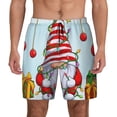 thumbnail image 1 of Haiem Funny Christmas Gnome Men'S Quick-Dry Swim Trunks: Comfortable Beach Shorts With Mesh Lining And Pockets - Ideal For Swimming And Sunbathing Xx-Large, 1 of 9
