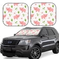 thumbnail image 1 of Haiem Funny Little Pigs Car Windshield Sun Shade (2 Pieces) Foldable Windshield Sun Shade Car Accessories for Truck SUV Pickup-Medium, 1 of 7