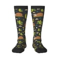 thumbnail image 1 of Haiem Funny Sloths In The Forest Socks, Funny Novelty Crazy Design Cotton Socks Sports Socks Knee High Socks For Men, Women,1Pairs - Gift For Working Friends, 1 of 9
