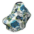thumbnail image 1 of Haiem Game All Day Baby Nursing Cover & Nursing Poncho - Multi Use Cover for Baby Car Seat Canopy, Stroller Cover, 360°Full Privacy Breastfeeding Coverage, 1 of 9
