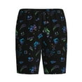 thumbnail image 1 of Haiem Gamepads Men's Pajama Short with Soft Woven Cotton Elastic Waistband Sleep Short-4X-Large, 1 of 9